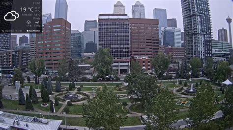 Live Cam, Central Memorial Park, Calgary, Alberta